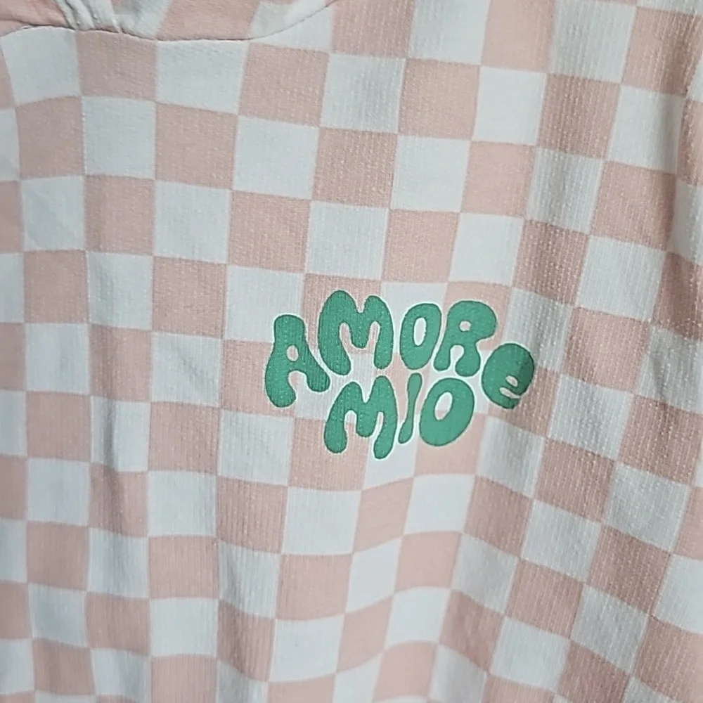 4 For $20 H&M Checkered Hoodie Pullover in Kids Size 6x/7 - Picture 2 of 5